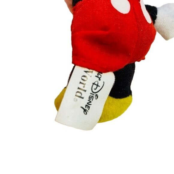 Vintage Disney Kellogg’s Mickey Walt Disney World Mickey Mouse Small Stuffed Ani - Picture 6 of 8